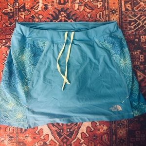 North face running skort